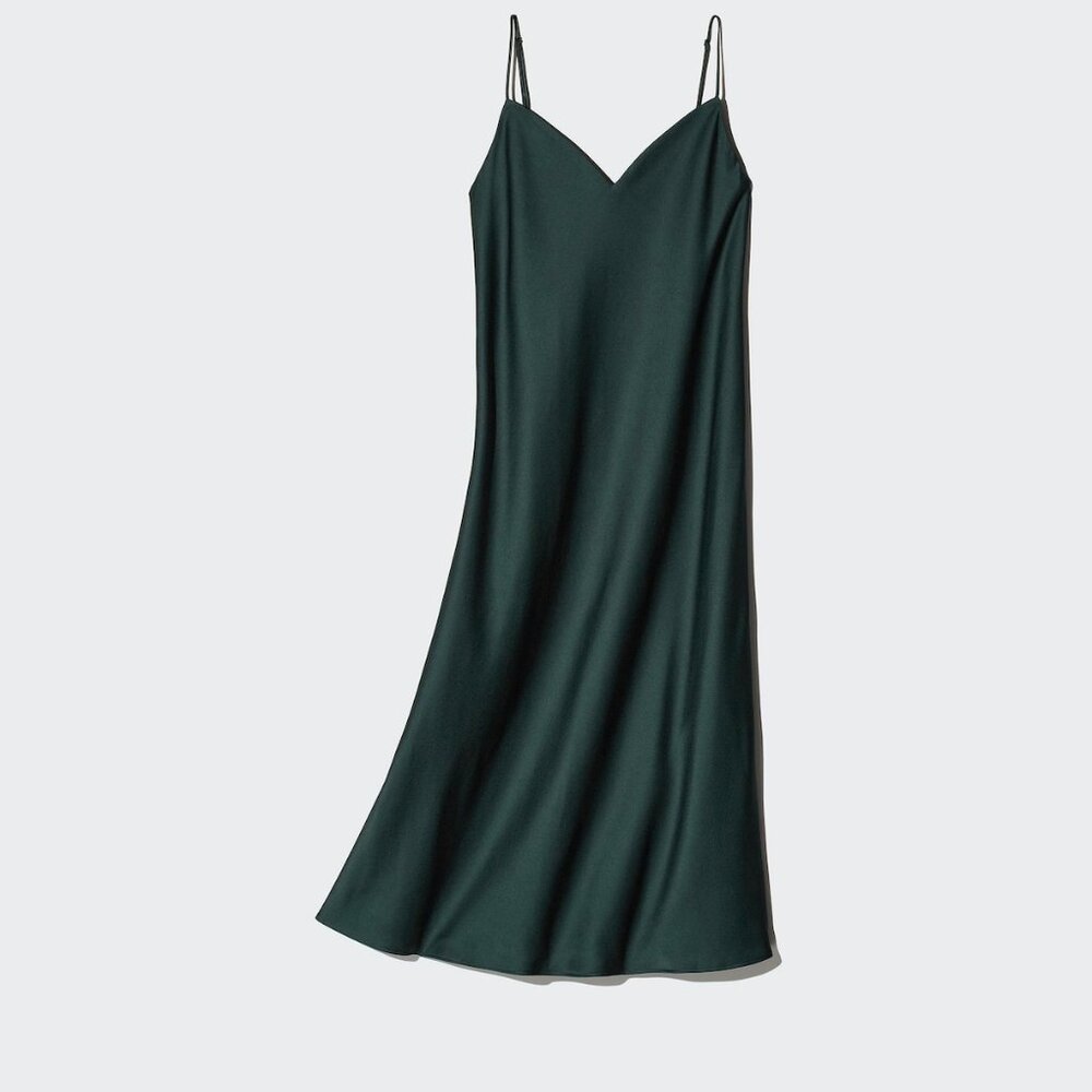 Uniqlo Satin Slip Dress